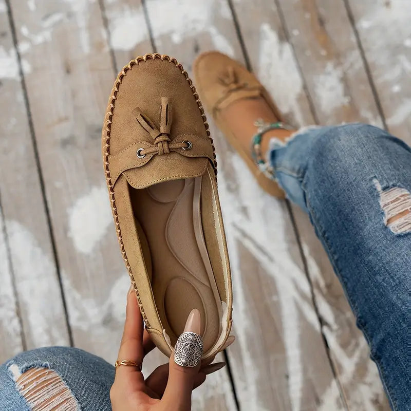 Coastal Comfort – Moccasin-Style Loafers